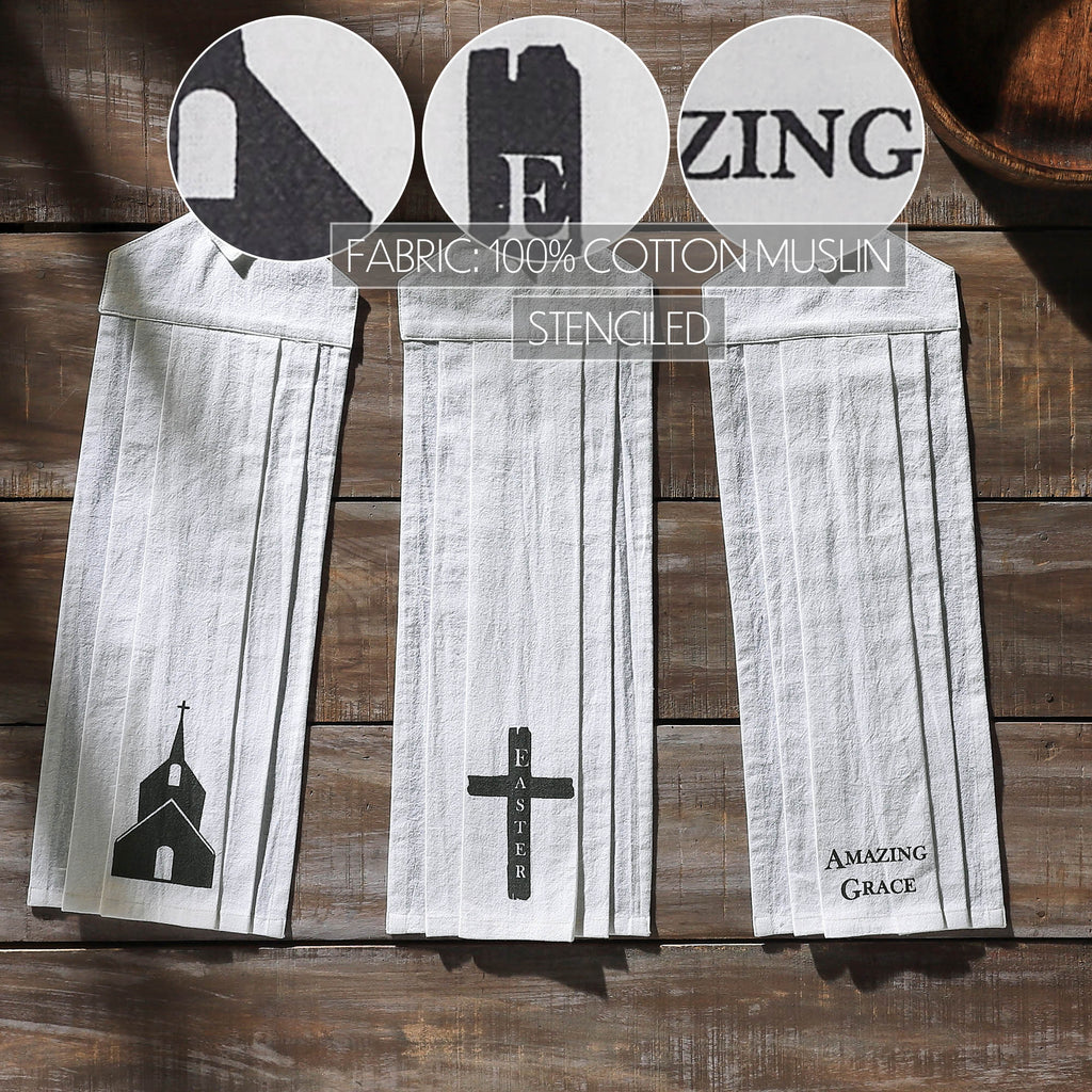 Tea Towel Button Loop Set 3
