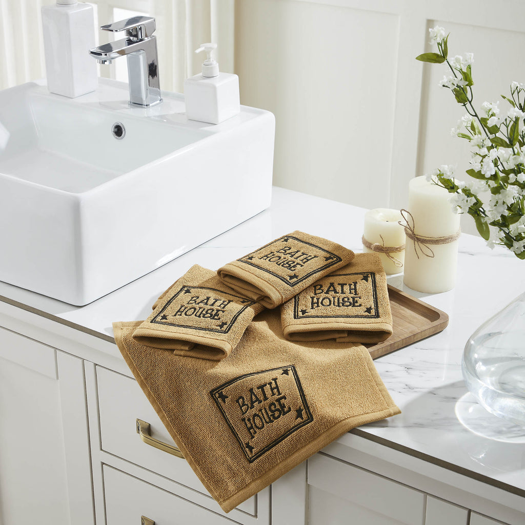 Bath Washcloth Set 4
