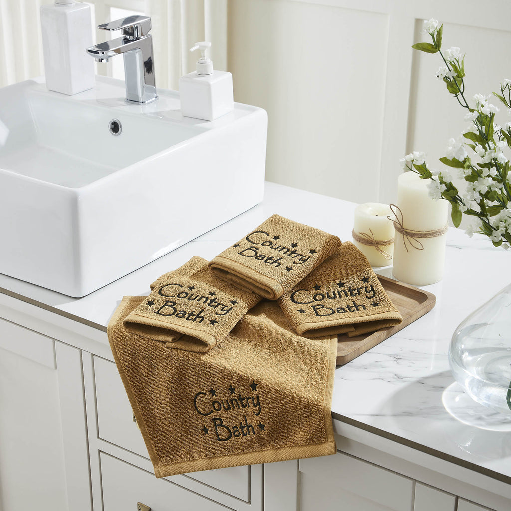 Bath Washcloth Set 4
