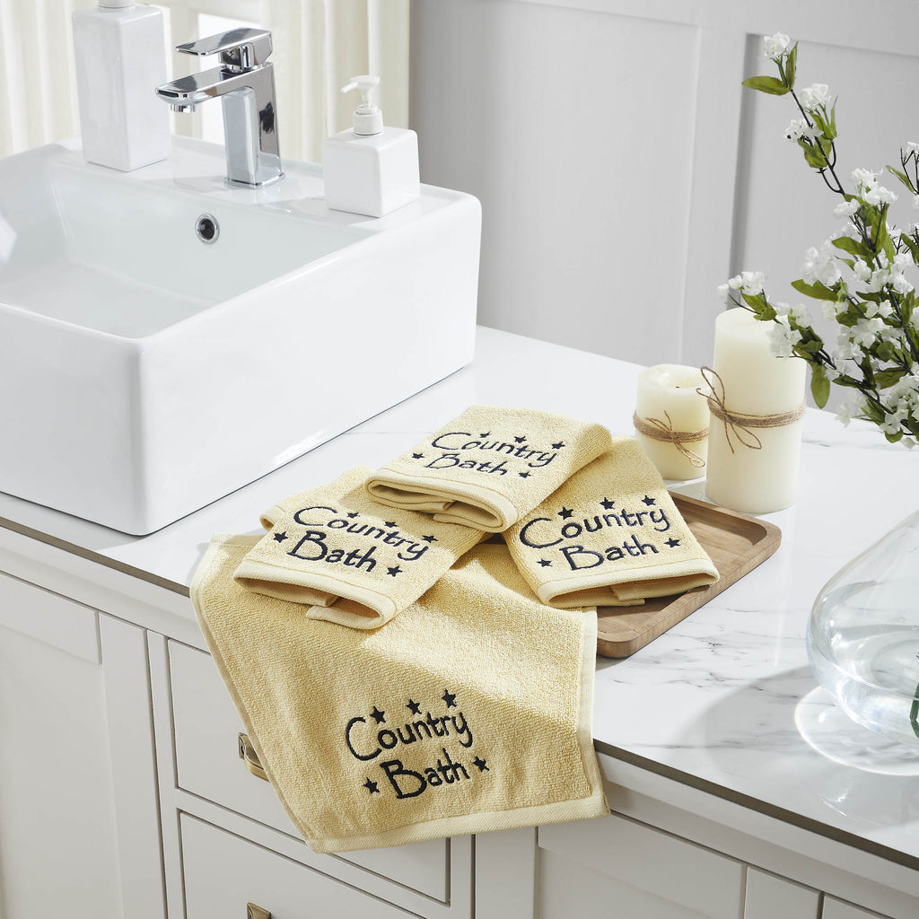 Bath Washcloth Set 4